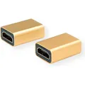 Produktbild: Roline GOLD HDMI-Kupplung Buchse (HDMI, 3.30 cm) (12.03.3153)