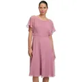 Produktbild: Vera Mont Cocktailkleid Damen kurzarm Raffung rosa XXXL (48)