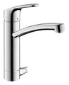 Produktbild: Hansgrohe Focus M41 Einhebel-Küchenmischer 200 1jet mit Geräteabsperrventil - Chrom - 31803000