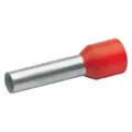 Produktbild: Klauke Aderendhülse 10 mm² 12 mm Teilisoliert Rot 47612 100 St. (47612)