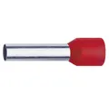 Produktbild: Klauke Aderendhülsen Klauke 47612 Aderendhülse 10 mm² Teilisoliert Rot 100 St., 47612