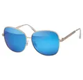 Produktbild: BEZLIT Eyewear Pilotenbrille Herren Piloten Sonnenbrille mit Metallrahmen (1-St) mit schwarzen Linsen