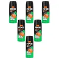 Produktbild: 6x Axe Bodyspray Jungle Fresh Deo ohne Aluminium sorgt 48 Stunden lang für effektiven Schutz vor Körpergeruch 150 ml