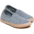 Produktbild: Gottstein Cheyenne, Schurwoll-Hausslipper, Ledersohle, grey 48-301-1201 42 - Grau - 42