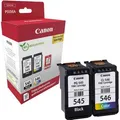 Produktbild: Canon Tinte PG-545 + CL-546, Value Pack, 8287B008, 8ml+8ml, inkl. Fotopapier