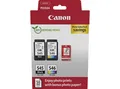 Produktbild: CANON PG-545/CL-546 Value Pack Schwarz, Cyan, Magenta, Gelb
