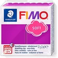Produktbild: STAEDTLER 8020-61 - Fimo Soft Normalblock, Modelliermasse, 57 g, purpur