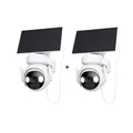 Produktbild: Imou Cell PT Lite with Solar Panel - 2K WLAN-Akku-Außenkamera mit Schwenk-/Neigefunktion - 2er-Set