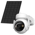 Produktbild: Imou Cell PT Lite Kit akkubetriebene 3MP WLAN Überwachungskamera mit Solarpanel
