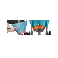 Produktbild: Gardena 436-20 Düngerstreuer 18L 800m² Schwarz Blau Orange Silber