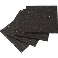Produktbild: Conacord Antirutsch-Matte Gummigranulat Länge 10 cm Schwarz 4 Stück