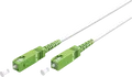 Produktbild: GOOBAY 59598 - Simplex LWL Patchkabel, SC-APC (8°)<>SC-APC (8°),weiß, 10 m