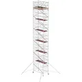 Produktbild: Altrex Fahrgerüst RS Tower 42 Aluminium mit Holz-Plattform 14,20m AH 1,35x2,35m