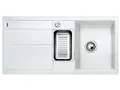 Produktbild: BLANCO METRA 6 S | Granitspüle aus SILGRANIT weiß | Einbauart: Einbau von Oben | reversibel | für 60 cm breite Unterschränke | Großes Becken | Reinigungsfreundliche Öberfläche