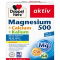 Produktbild: Doppelherz Aktiv Magnesium 500 + Calcium & Kalium 30 Tabletten