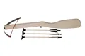 Produktbild: Bartl 100313 Armbrust historisch mit 3 Pfeilen Holz ca. 60cm lang