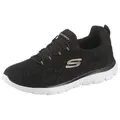 Produktbild: Skechers Summits Slip-On Sneaker Slipper, Freizeitschuh, Komfortschuh mit Memory Foam schwarz 39 EU