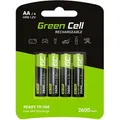 Produktbild: Green Cell - Hr6 Mignon (aa)-akku Nimh 2600 Mah 1.2 V 4 St.
