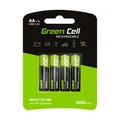 Produktbild: Green Cell 4x Wiederaufladbare Batterien Aa HR6 2600mAh