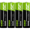 Produktbild: Green Cell HR6 Mignon (AA)-Akku NiMH 2600 mAh 1.2 V 4 St.