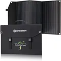 Produktbild: BRESSER 90 Watt mobiles Solarladegerät mit USB und DC Stromversorgung