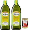 Produktbild: Italian Gourmet Bundle 2x 1L Natives Olivenöl Extra Classico + Italian Gourmet Polpa, kalt extrahiert, Olivenöl aus in der Europäischen Union geernteten und gemahlenen Oliven, Vorratspack für Küche