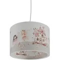 Produktbild: Kinderhängeleuchte Feenwelt, Weiß, Kunststoff, 35x35x20 cm, Lampen & Leuchten, Innenbeleuchtung, Kinderzimmerlampen, Kinderzimmer- Hängelampen