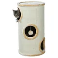 Produktbild: Trixie Cat Tower Samuel beige 3 Etagen mit Plüsch 36cm Durchmesser 70cm Höhe