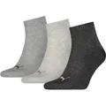 Produktbild: PUMA Plain Quarter-Socken 3er-Pack