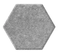 Produktbild: magnetoplan Akustik-Wandpaneele ecoAware Hexagon grau 6 Paneele