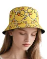 Produktbild: Enten-Print Fischerhut – Wendbarer Sonnenhut mit Entenmotiv Bucket Hat für Da...