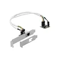 Produktbild: DeLOCK Mini PCIe I/O PCIe Half Size 1 x Gigabit LAN Low Profile LAN-Adapter