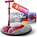 Produktbild: kinnaz ONE, Premium Roller für Kinder ab 3 Jahre, faltbar, Höhe 5fach einstellbar, LED Räder, Ersatzteilservice, Diebstahlschutz, Kinderroller
