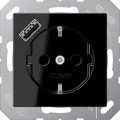 Produktbild: JUNG A1520-18ASW SCHUKOsteckdose m.USB (A1520-18ASW)