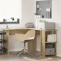 Produktbild: vidaXL Sonoma Eichen Eckschreibtisch Sonoma Eiche Spanplatte Mittel