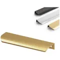 Produktbild: Prima-Online Möbelgriff Möbelgriff Griffleiste Aluminium Gold gebürstet 52-1200mm Küchengriff 50 cm