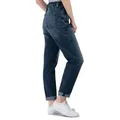 Produktbild: SUBLEVEL Paperbag-Hose Damen Jeans Mid Waist elastisch Moderne Hose S - 36