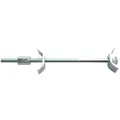 Produktbild: Arbeitsplattenverbinder, L 150 mm, Maß X 75-84 mm, Stahl verzinkt