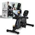 Produktbild: SportPlus Beintrainer für zuhause & Büro, Mini-Heimtrainer mit Magnet-Bremse & 8 Widerstands-Stufen, mit Trainingscomputer, extra breite Pedale, App kompatibel | Heimtrainer Fahrrad | Minibike