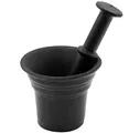 Produktbild: Gusseisen Mörser mit Stößel Gewürzmühle Gewürzmörsel Kinghoff KH-1196 Maße: Ø11 x 9cm