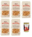 Produktbild: Rummo Tubetti Zita N. 31 Hartweizengrieß Pasta Italienische Nudeln 5x 500g Packung + Italian Gourmet Polpa di Pomodoro 400g Dose