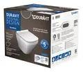 Produktbild: Duravit DuraStyle WC-Set Compact wandhängend rimless Tiefspüler - Weiß Hochglanz