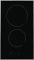 Produktbild: Amica KMC13381E Glaskeramikkochfeld 30cm 2 Zonen autark Edelstahl Schwarz