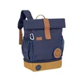 Produktbild: LÄSSIG Kindergartenrucksack Kinderrucksack Rolltop mit Brustgurt wasserabweisend, 11 Liter/Mini Rolltop Backpack navy