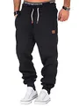 Produktbild: REPUBLIX Herren Sporthose Jogger Jogginghose Sweatpants Trainingshose R-0053 Anthrazit L