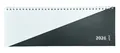 Produktbild: 2026 ADINA Tischquerkalender 1W2S schwarzweiss Kartondeckel 30x10cm