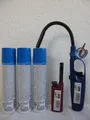 Produktbild: CFH Set flexibel Turboflamme  Stabfeuerzeug Piezozündung+300 ml Gas+Feuerzeug