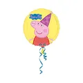 Produktbild: Amscan International-3190901-Peppa-Pig-Standard-Folienballon, Verschieden, Gelb