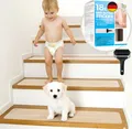 Produktbild: Treppenstufen Antirutsch 18x XXL 75x12 cm  Antirutschstreifen Treppe Transpar...