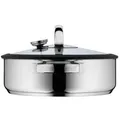 Produktbild: WMF Vitalis Aroma Dampfgarer Ø 28 cm, 5 l, Edelstahl, Rund, Keramik, Gas, Induktion, Edelstahl, Glas